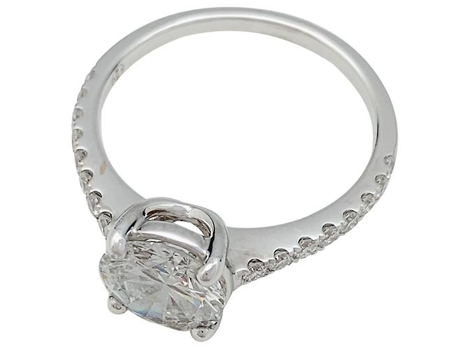 inconnue Solitärring mit Diamant von 1,53 Karat. - Ansicht 5