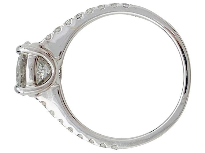 inconnue Solitärring mit Diamant von 1,53 Karat. - Ansicht 6