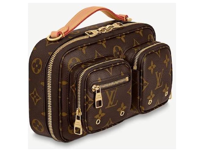 Louis Vuitton Borsa a tracolla LV Utility Marrone - vista 3