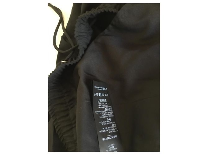 Pantalones negros de lana The Kooples - vista 4