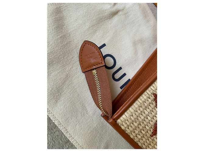 Toilettentasche von Louis Vuitton 26  Raffia-Monogramm Beige - Ansicht 3