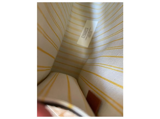 Toilettentasche von Louis Vuitton 26  Raffia-Monogramm Beige - Ansicht 6
