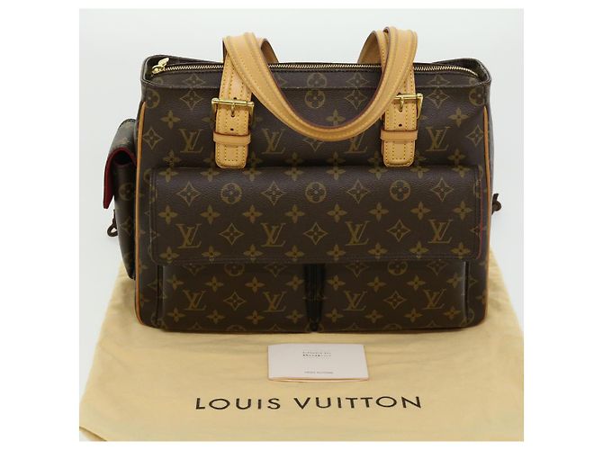 Bolsa de Ombro M LOUIS VUITTON Monogram Multipli Cite M51162 LV Auth pt4036 - vista 12