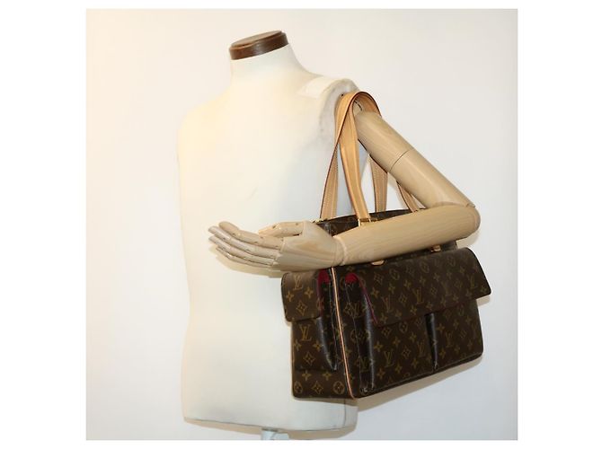 Bolsa de Ombro M LOUIS VUITTON Monogram Multipli Cite M51162 LV Auth pt4036 - vista 27