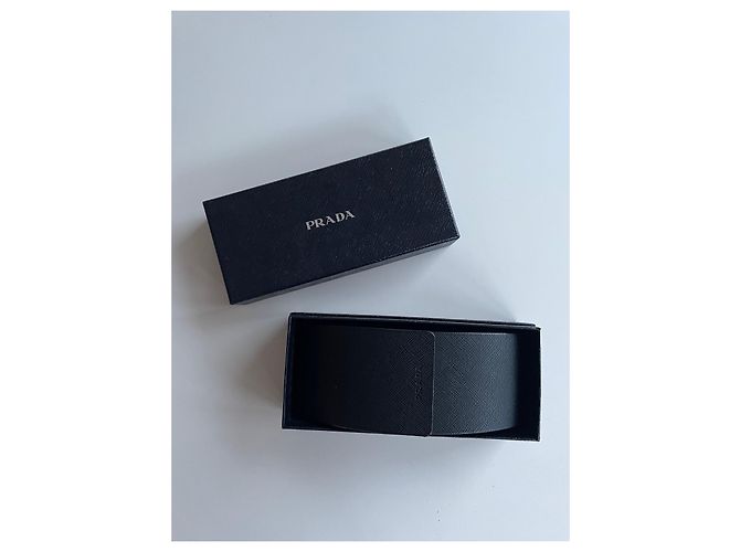 Gafas de sol Prada Phantos negras de acetato Negro - vista 6