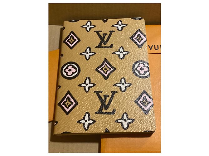 Louis Vuitton notizbuch clemence wild at heart Leopardenprint - Ansicht 3