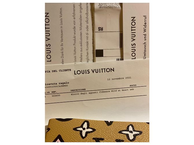 Louis Vuitton notizbuch clemence wild at heart Leopardenprint - Ansicht 5