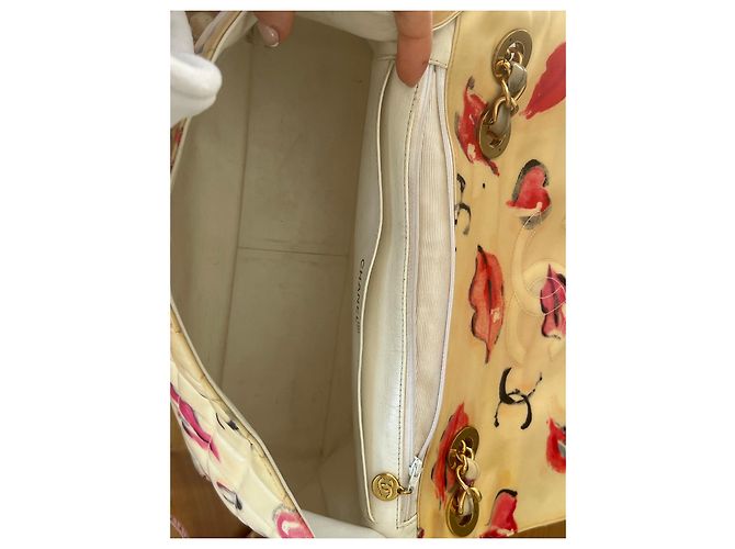 Chanel Maxi Timeless Handtasche aus Leder mehrfarbig - Ansicht 10