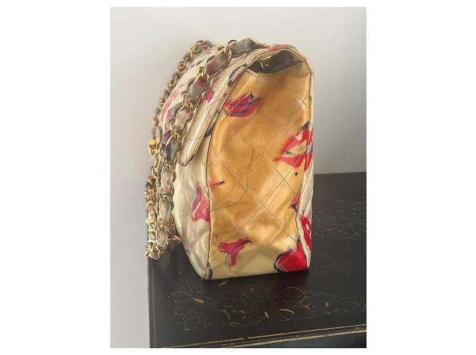 Chanel Maxi Timeless Handtasche aus Leder mehrfarbig - Ansicht 5