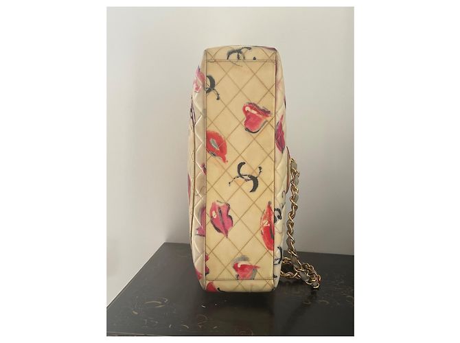 Chanel Maxi Timeless Handtasche aus Leder mehrfarbig - Ansicht 7