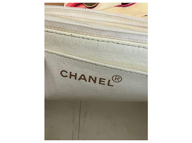 Chanel Maxi Timeless Handtasche aus Leder mehrfarbig - Ansicht 9