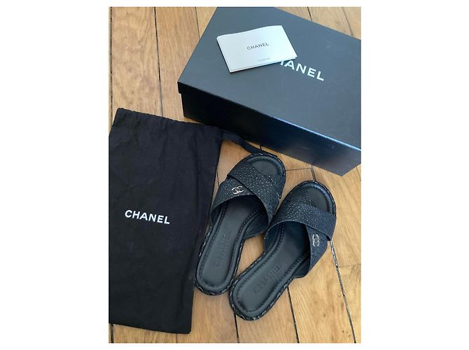 Chanel-Maultiere Schwarz - Ansicht 2