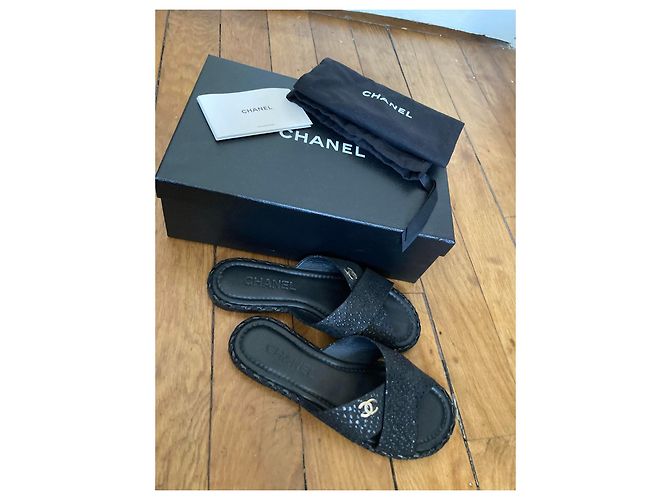 Chanel-Maultiere Schwarz - Ansicht 3