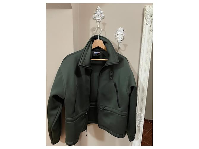 Blauer Jacke Dunkelgrün Polyester M - Ansicht 5