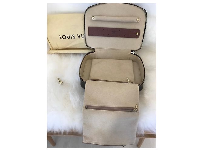Joyero Louis Vuitton Monogram Marrón Castaño - vista 6