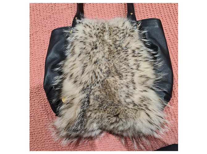 Magnífica e rara bolsa de pele Christian Louboutin Muito Preto - vista 8