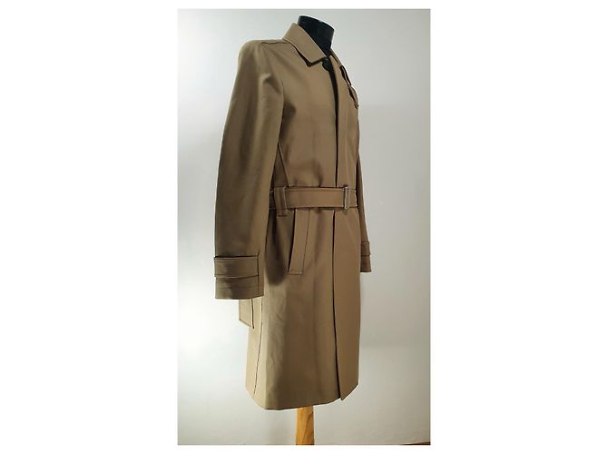Trench All Saints Verde in Cotone M - vista 2