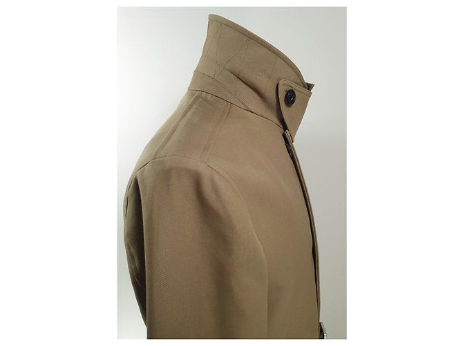 Trench All Saints Verde in Cotone M - vista 4