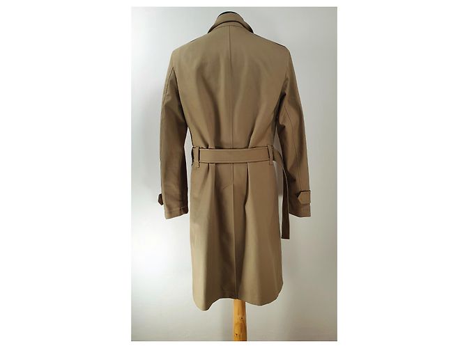 Trench All Saints Verde in Cotone M - vista 5