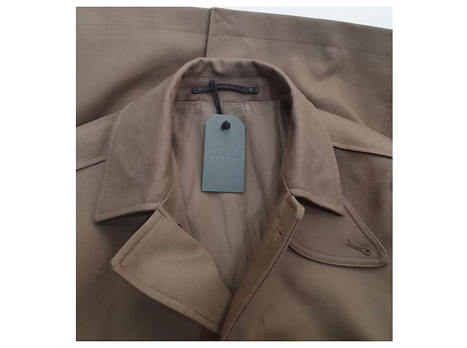 Trench All Saints Verde in Cotone M - vista 6