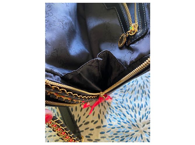 Stella Mc Cartney Borsa a mano Stella McCartney in pelle nera Nero - vista 12