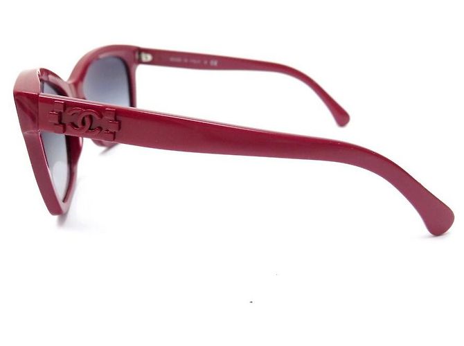GAFAS DE SOL CHANEL LOGO CC LEGO 5313 ROJO + ESTUCHE PARA GAFAS DE SOL Roja - vista 2