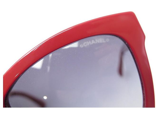 GAFAS DE SOL CHANEL LOGO CC LEGO 5313 ROJO + ESTUCHE PARA GAFAS DE SOL Roja - vista 5
