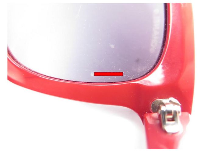 GAFAS DE SOL CHANEL LOGO CC LEGO 5313 ROJO + ESTUCHE PARA GAFAS DE SOL Roja - vista 6