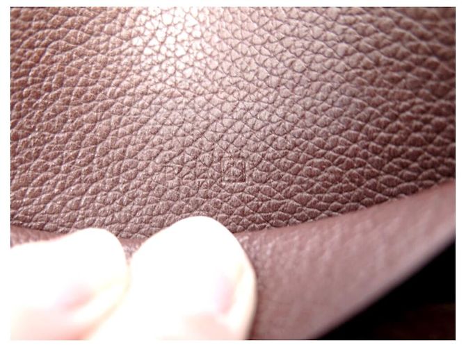 Hermès NUEVO TARJETERO BILLETERA HERMES 7TARJETERO CC PIEL MARRÓN Castaño - vista 4
