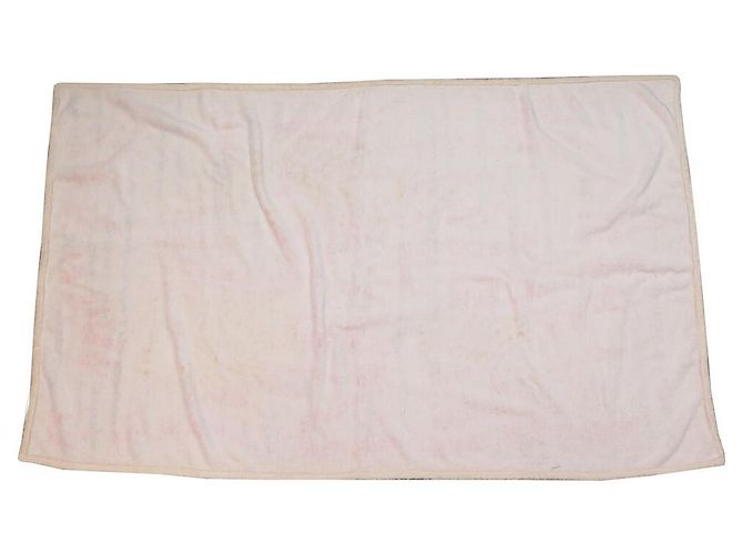 Hermès NEUF DRAP DE PLAGE HERMES TIGRES DANS LES HERBES SERVIETTE BAIN COTON TOWEL Blanc - vue 5