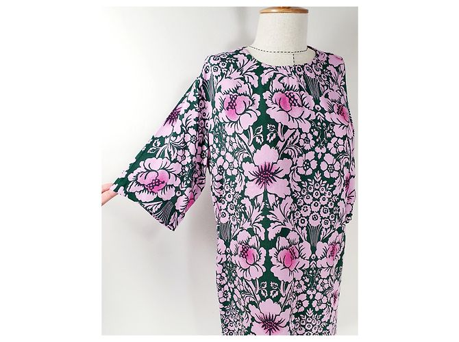 Marimekko Lidia Juhannus Kleid Viscose Mehrfarben - Ansicht 2