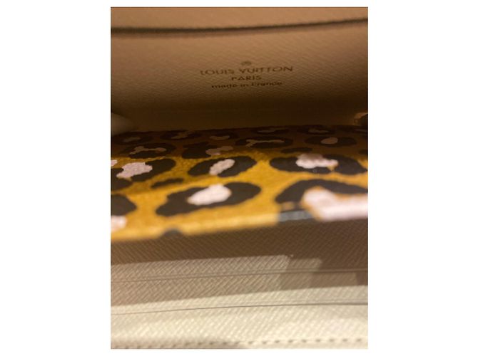 Monedero Louis Vuitton Zippy beige - vista 10