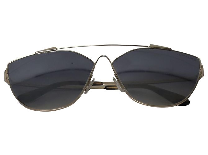 Gafas de sol ojo de gato Jacquelyn de Tom Ford en acero dorado - vista 13