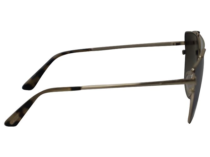 Gafas de sol ojo de gato Jacquelyn de Tom Ford en acero dorado - vista 4