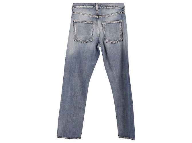 Acne Studios Boy Jeans Scuri Vintage in Cotone Blu - vista 2