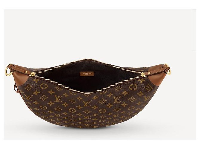 Louis Vuitton Borsa LV Loop Hobo con monogramma sul retro Marrone - vista 2