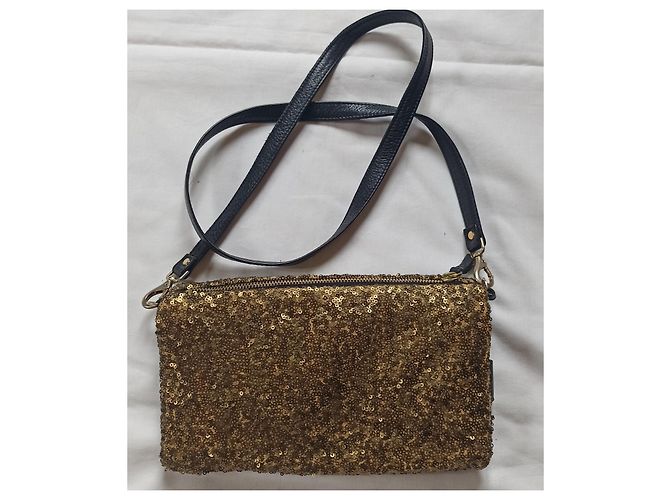 Autre Marque Julie Meuriss Marsupio Palmera Nero D'oro - vista 4