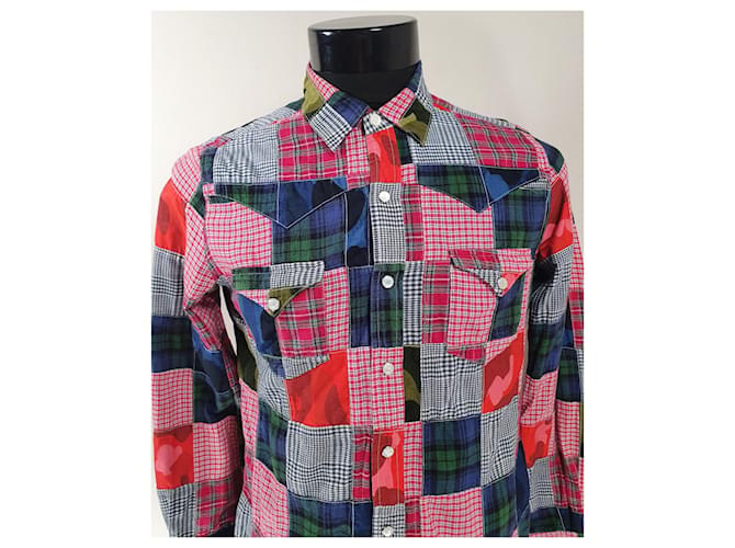 Autre Marque Camicia A Bathing Ape in cotone Multicolore - vista 2