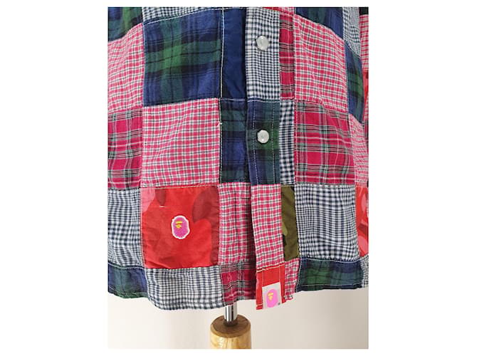 Autre Marque Camicia A Bathing Ape in cotone Multicolore - vista 4