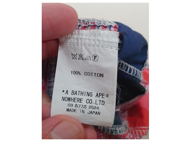 Autre Marque Camicia A Bathing Ape in cotone Multicolore - vista 9