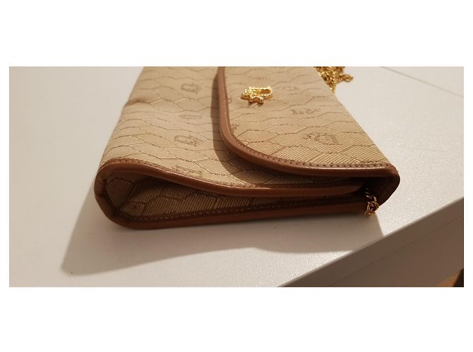 Borsa piccola Christian Dior borsa a tracolla cazzo Beige - vista 2