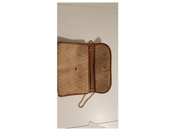 Borsa piccola Christian Dior borsa a tracolla cazzo Beige - vista 3