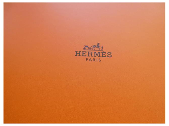 boite hermès pour birkin 30 Orange - vue 6