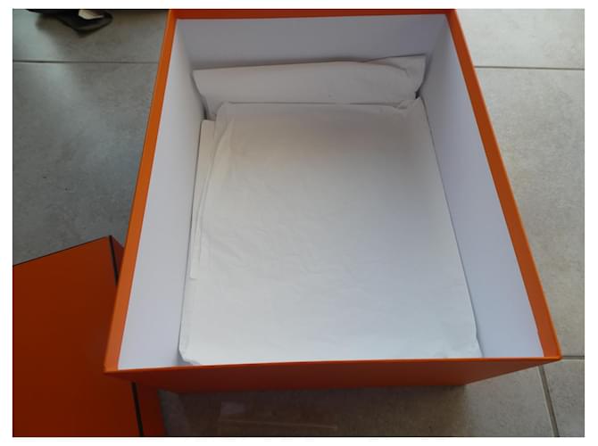 boite hermès pour birkin 30 Orange - vue 7