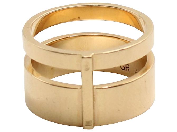 Repossi Berbero 2 Anello Rows in Oro Rosa - vista 2