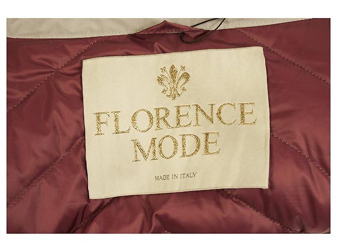 Autre Marque Casaco acolchoado acolchoado cinza Florence mode Vison pele de vison manga curta 42 - vista 3