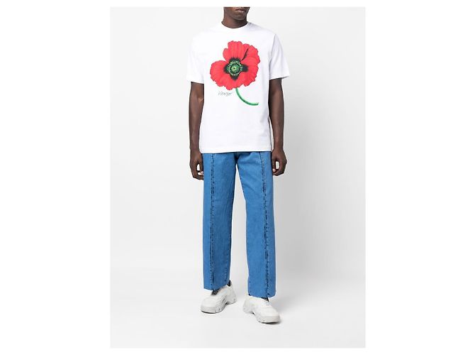 T-shirt Kenzo oversize con stampa Poppy - vista 2