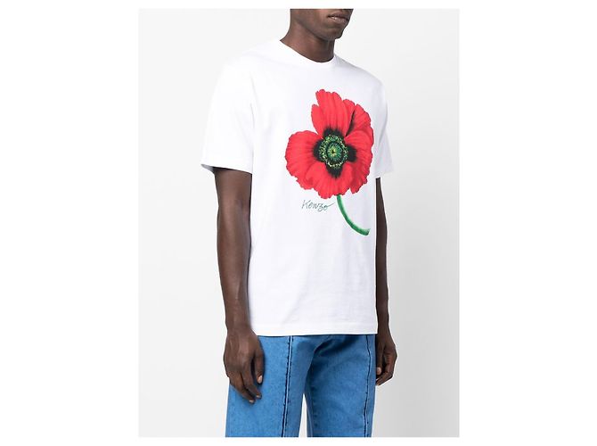 T-shirt Kenzo oversize con stampa Poppy - vista 3