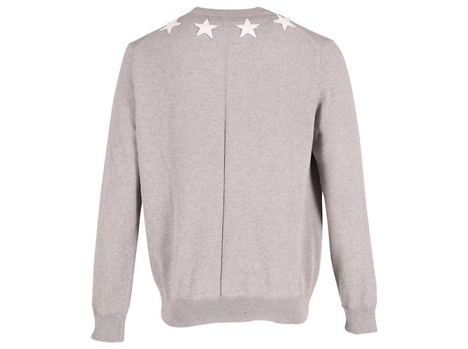 Givenchy Star Sweater in Grey Cotton - view 2