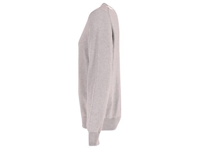 Givenchy Star Sweater in Grey Cotton - view 3